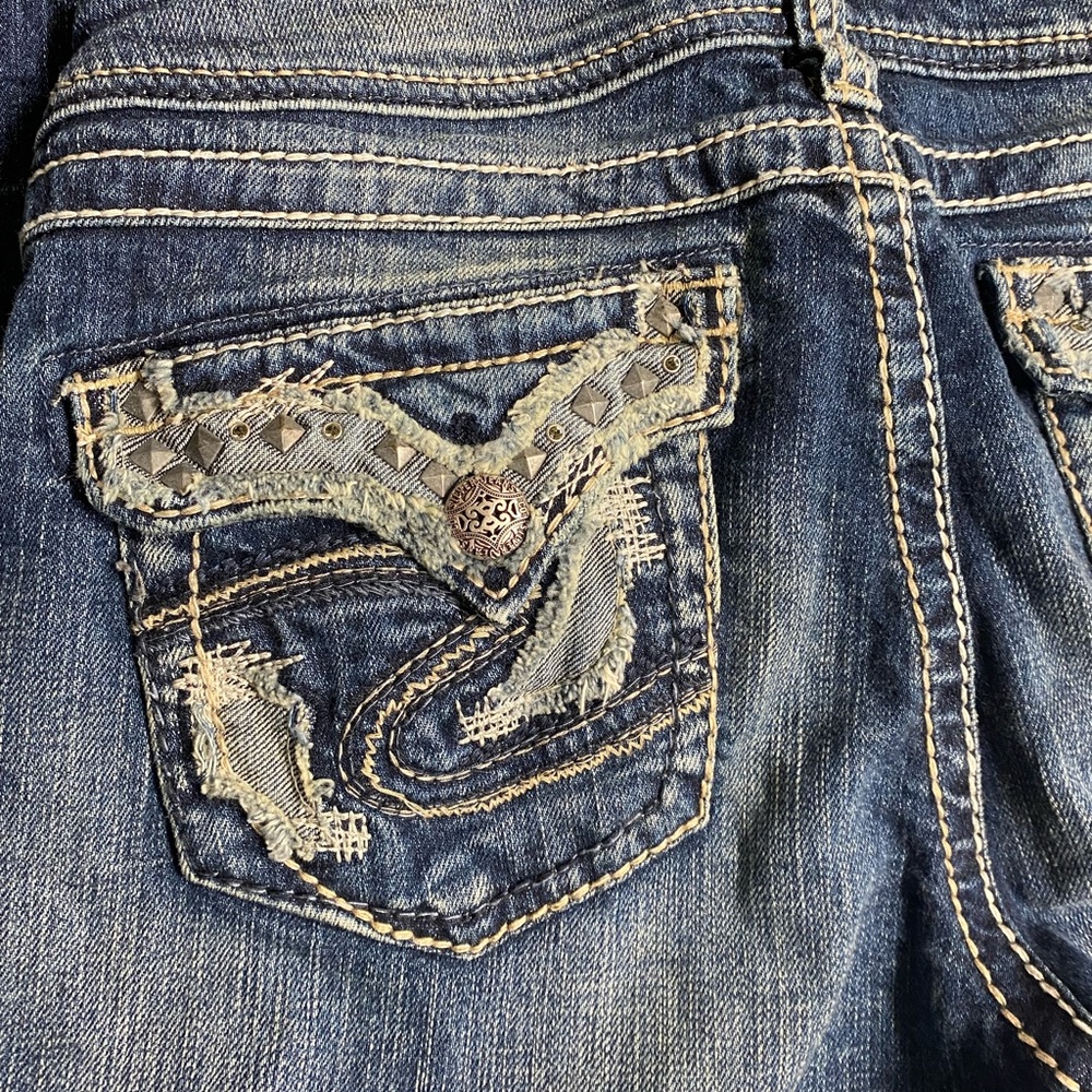 Silver Jeans Co. Tuesday Mid Baby Boot Jeans size W29/L31 - Picture 5 of 5